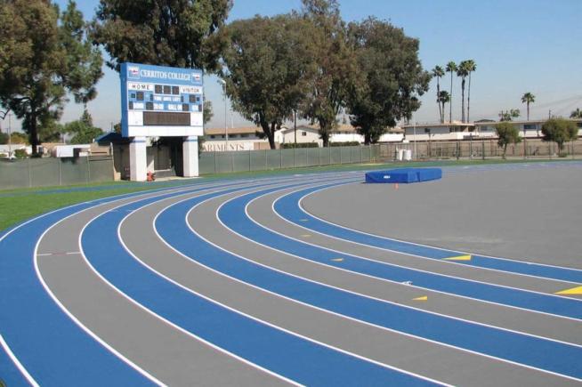 Aaron Martin finished in third place at the Mt. SAC Combined Events Challenge