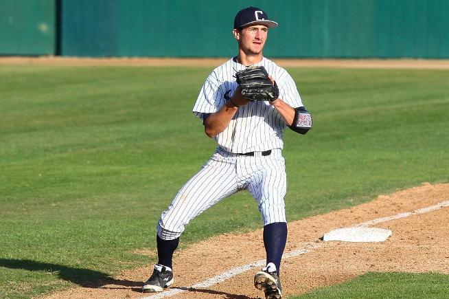 File Photo: 3B Hayden Stevens reached base twice and drove in a run for the Falcons against Oxnard