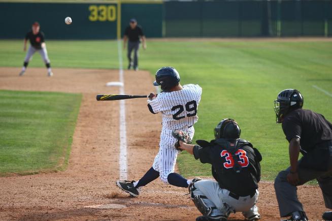 File Photo: Hayden Stevens drove in the lone run in a 3-1 loss to Golden West