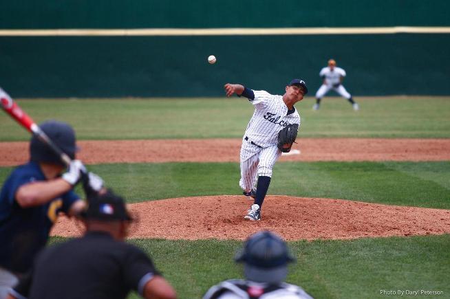 Ryan Arambula tossed seven shutout innings against Canyons