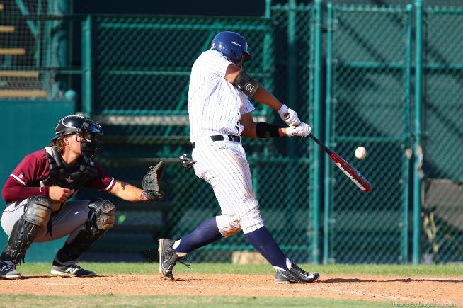 Gary James went 3-for-4 in the Falcons 8-1 win