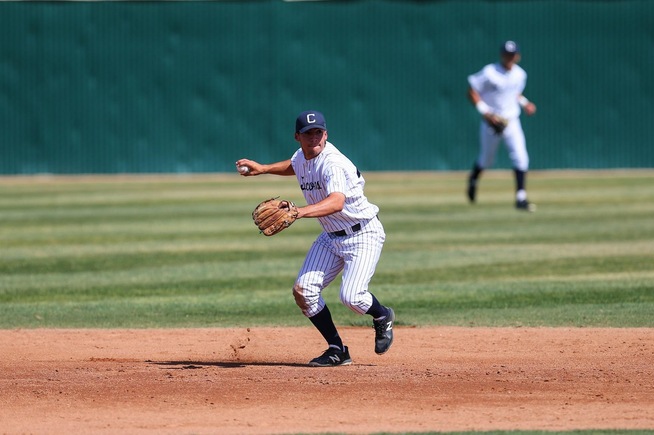 Jorge Rodriguez hit the eventual game-winning home run in the 6th inning for the Falcons
