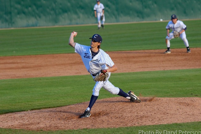 Brian Kossler got the win on the mound for the Falcons