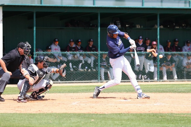 File Photo: Michael Gonzalez had one of the Falcons seven hits