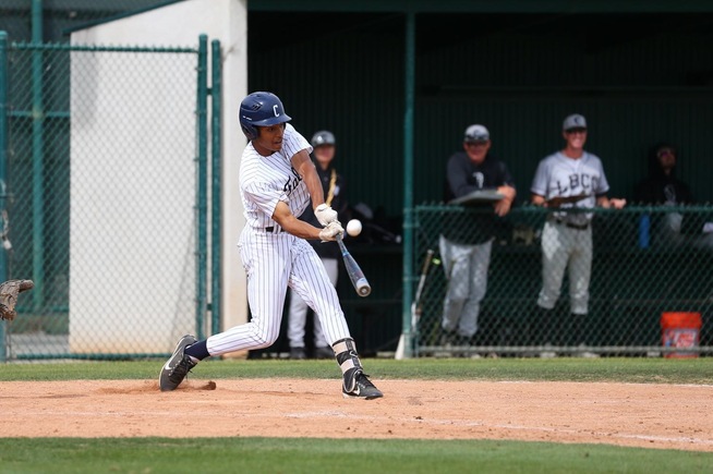 File Photo: Shea Estrin had a pair of hits against Pasadena City
