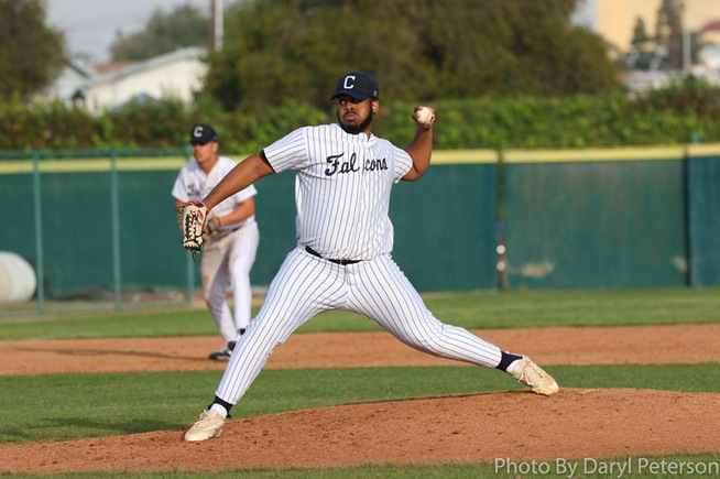 David Hays tossed eight shutout innings to lead the Falcons