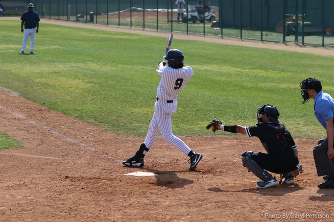 Nick Martinez collecting one of his 15 hits this season