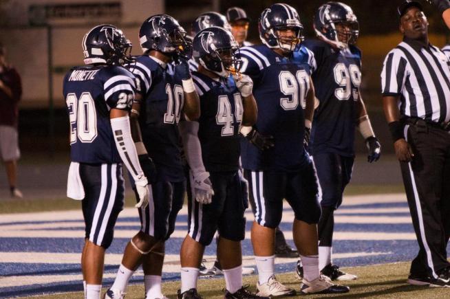 File Photo: The Falcon defense frustrated Palomar all night in their 35-20 win.