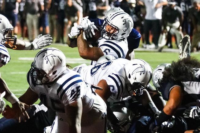 Joseph Donnell scores the game-winning touchdown against El Camino with :15 seconds left