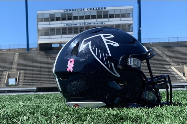 Falcon players will wear ribbon in honor of Stacy Caines