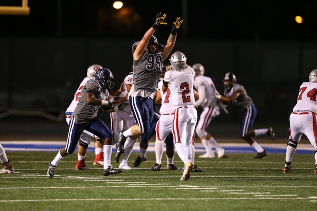 File Photo: Anthony Shipton (99) was a unanimous all-conference selection