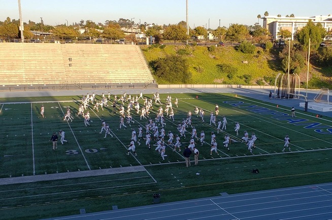 Cerritos football surrendered last-minute touchdown and lost to San Diego Mesa
