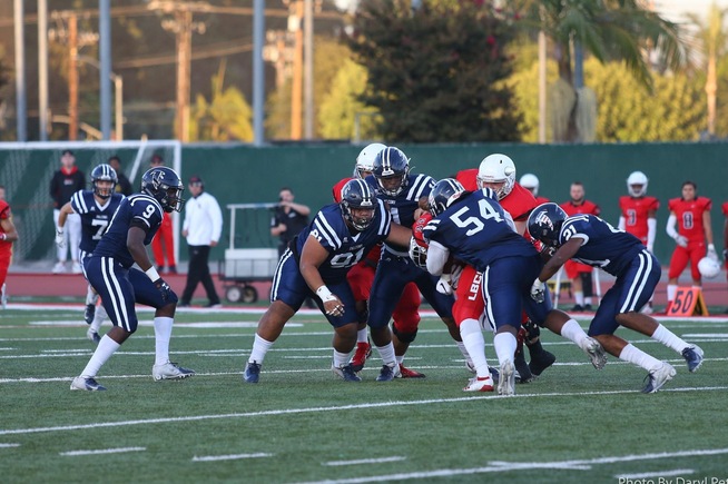 Ikenna Ahumibe (54) finished third on the team in tackles