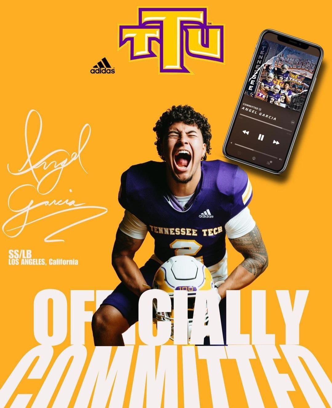 Angel Garcia commits to Tennessee Tech University