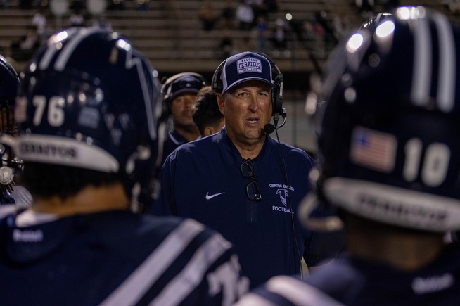 Dean Grosfeld and his Falcons were seeded #5 for the Southern California Regional Playoffs