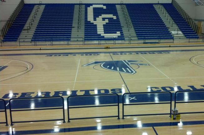 The men's basketball team will host Pasadena City in the newly renovated gym.
