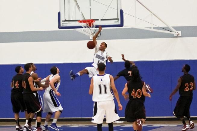 File Photo: Anthony Holliday scored 16 points to help the Falcons win their seventh game in a row.
