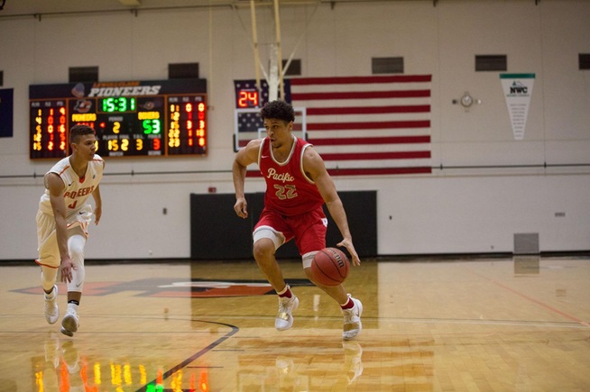 Jay Merriweather is a senior at Pacific (OR) University. Photo by Tyler Kanoa