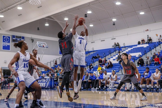 Cody Wilkes led the Falcons with 18 points off the bench