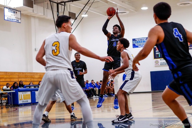 Jalen Washington posted a double-double against his former team