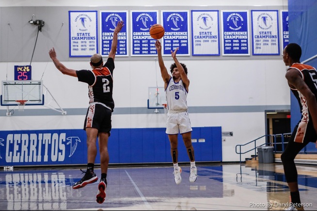 File Photo: Jalen Shores scores 17 points in Cerritos win