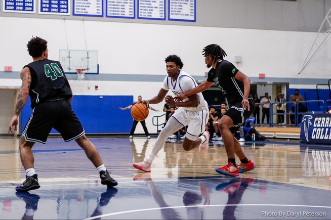 File Photo: Eric Clark recorded 23 points in the Falcons loss to Mt. San Antonio