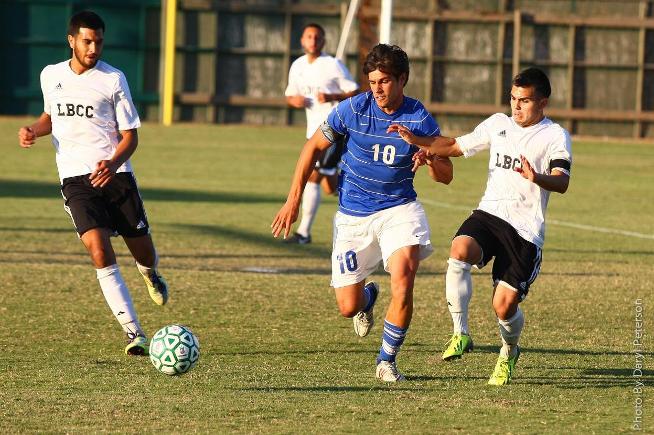 File Photo: Thiago Lusardi (10) has scored in both games against LBCC this season
