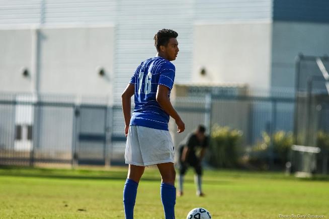 Steve Martinez scored the lone goal for the Falcons in their 2-1 loss