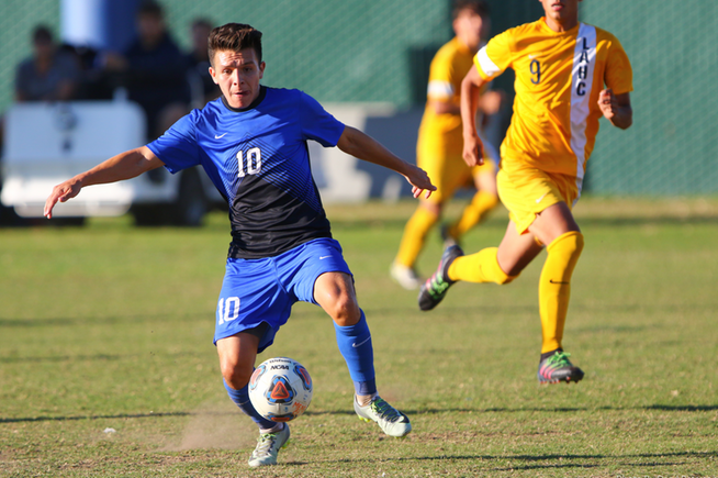 Luis Garcia had a goal and two assists in the Falcons 4-0 win