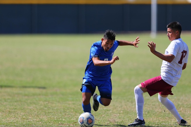 File Photo: Marc Calderon assisted on a pair of goals in the Falcons win