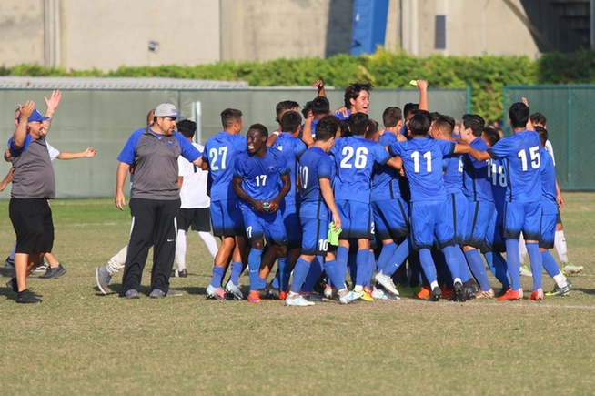 The Falcon men's soccer team was seeded #1 for the playoffs