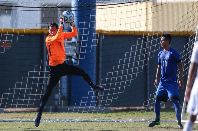 File Photo: Jordan Aldama was put to the test in the Falcons playoff win