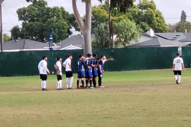 Setup for direct kick resulted in lone goal of the game