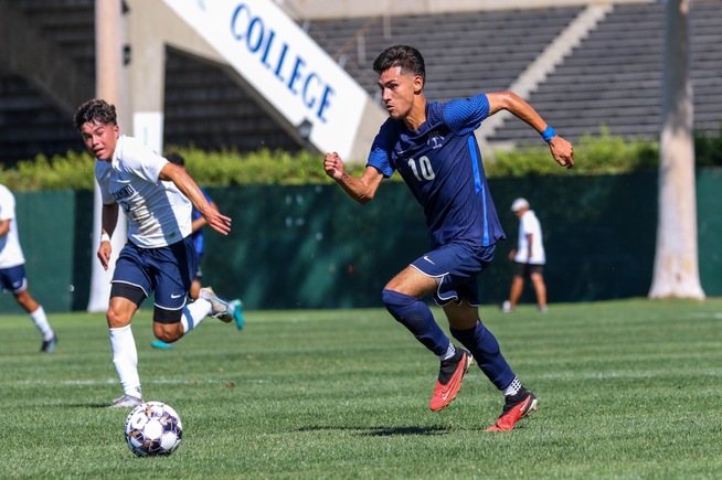 File Photo: Donavan Perez was one of three Falcons named 1st Team All-South Coast Conference