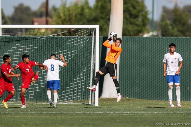 File Photo: Steven Ruiz posted a shutout in the Falcons win