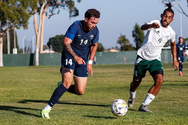 File Photo: Erick Velasco scored a pair of goals in the Falcons 4-3 win