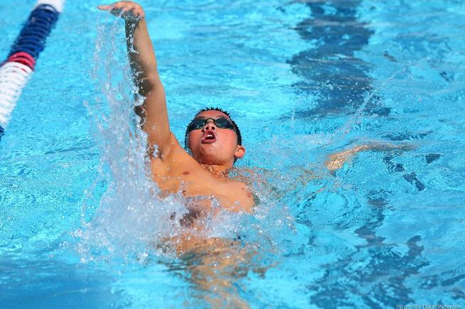 File Photo: The Falcon 400-yard medley relay team set a new school record