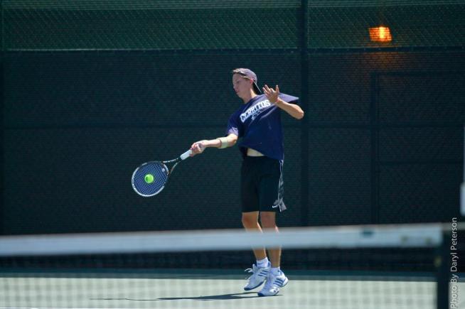 File Photo: Nathan Eshmade advanced to the semi-finals before a straight set loss ended his season