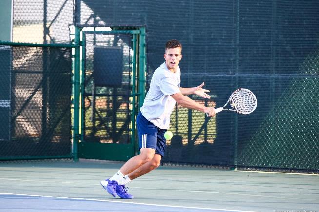 File Photo: Milos Zoric (pictured) teamed with Mathieu David for a thrilling doubles win