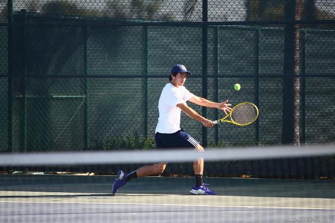 The Cerritos men's tennis team continued their winning ways over Mt. SAC