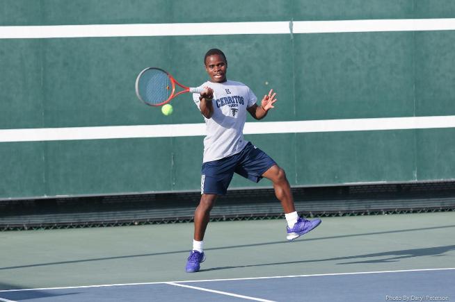 File Photo: Henry Ayesiga won both of his matches at the North/South Tournament