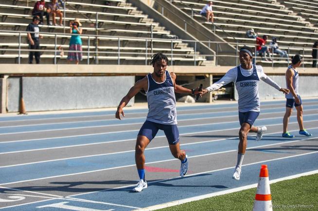 File Photo: Cerritos won the 1600-meter relay at the Orange Coast Classic
