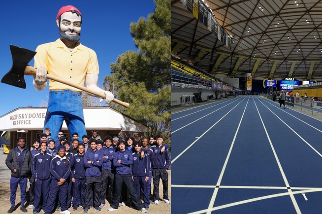 Men's track & field competed at Northern Arizona University on Friday