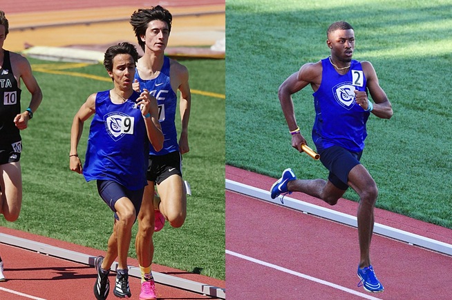 The Falcons won SoCal championships in the 1500 meters and 4x400-meter relay