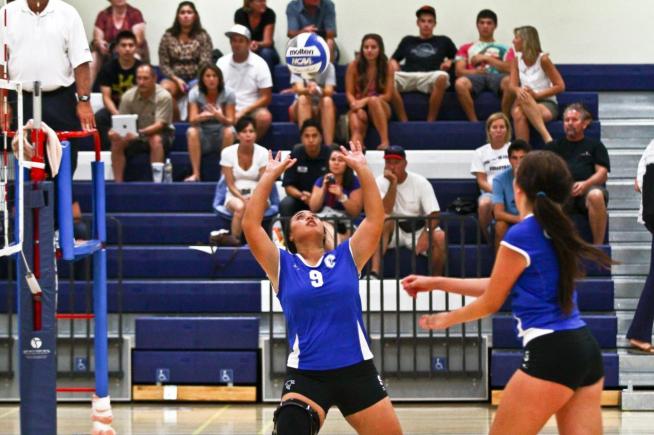Aniga Aiono (9) compiled 35 assists for the Falcons at the SD City Tournament