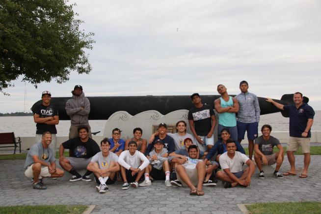 The men's water polo team opened the season with three wins