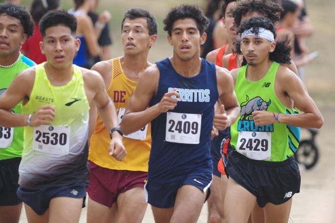 Jose Garcia Chavez led Cerritos at the Fresno Invitational