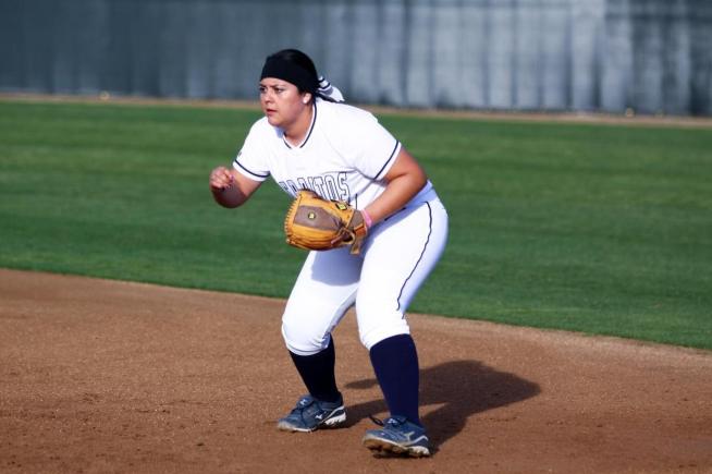 File Photo: Andrea Arellano hit a pair of three-run home runs to lead the Falcons.