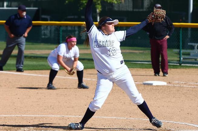File Photo: Jamie Ramirez tossed a two-hit shutout against Pasadena City