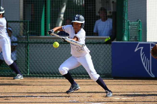 File Photo: Joanna Perruccio drove in a season-high four runs in the Falcons 8-0 win